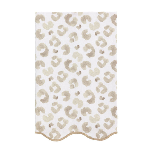 Mud Pie Leopard Printed Towel