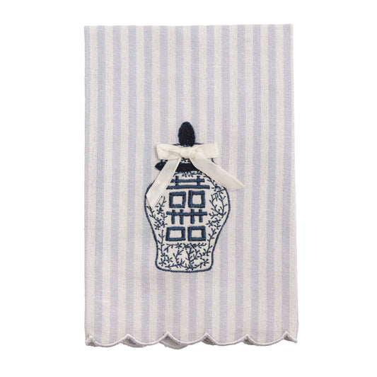Mud Pie Topiary Tea Towel