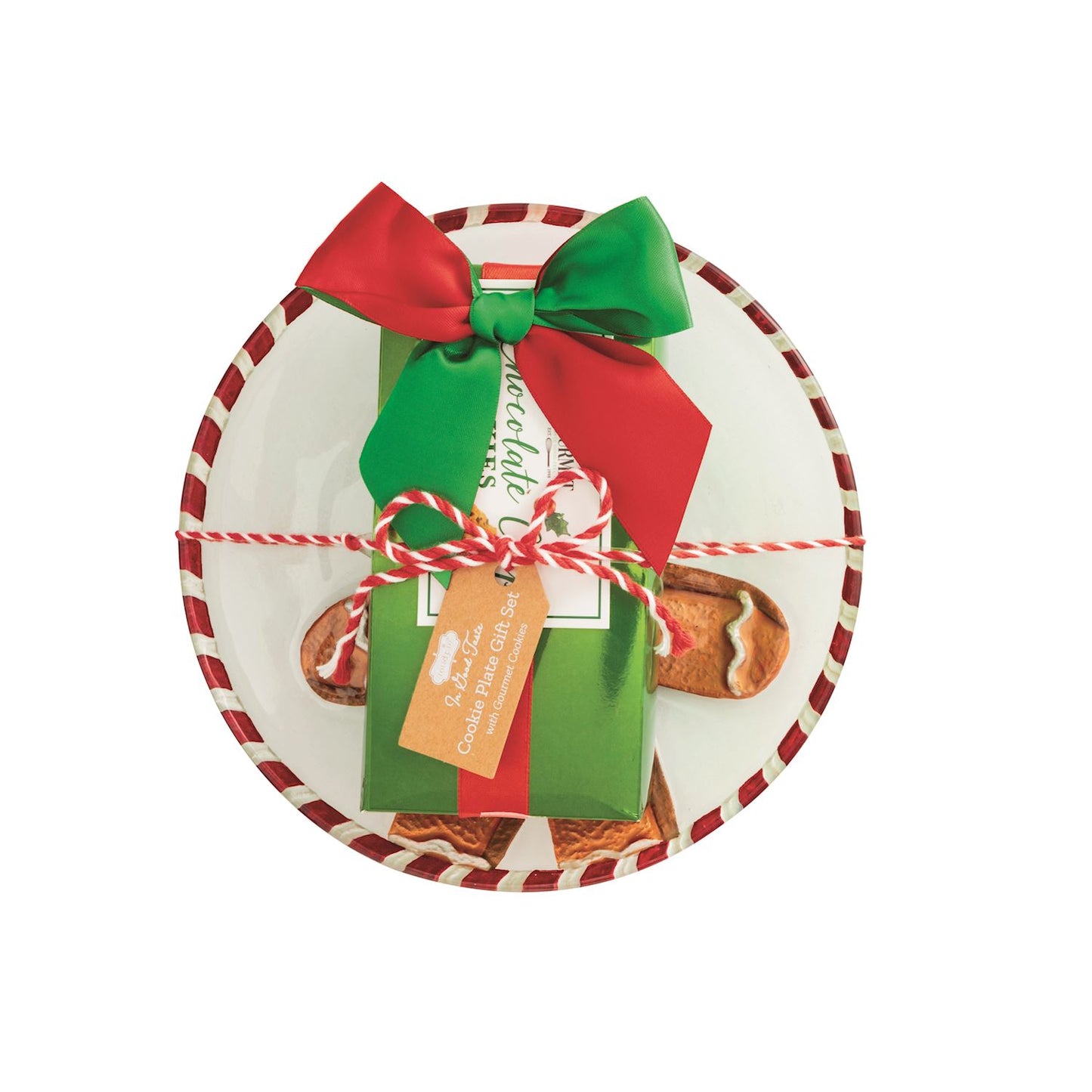 Mud Pie Christmas Cookie Plate Gift Sets