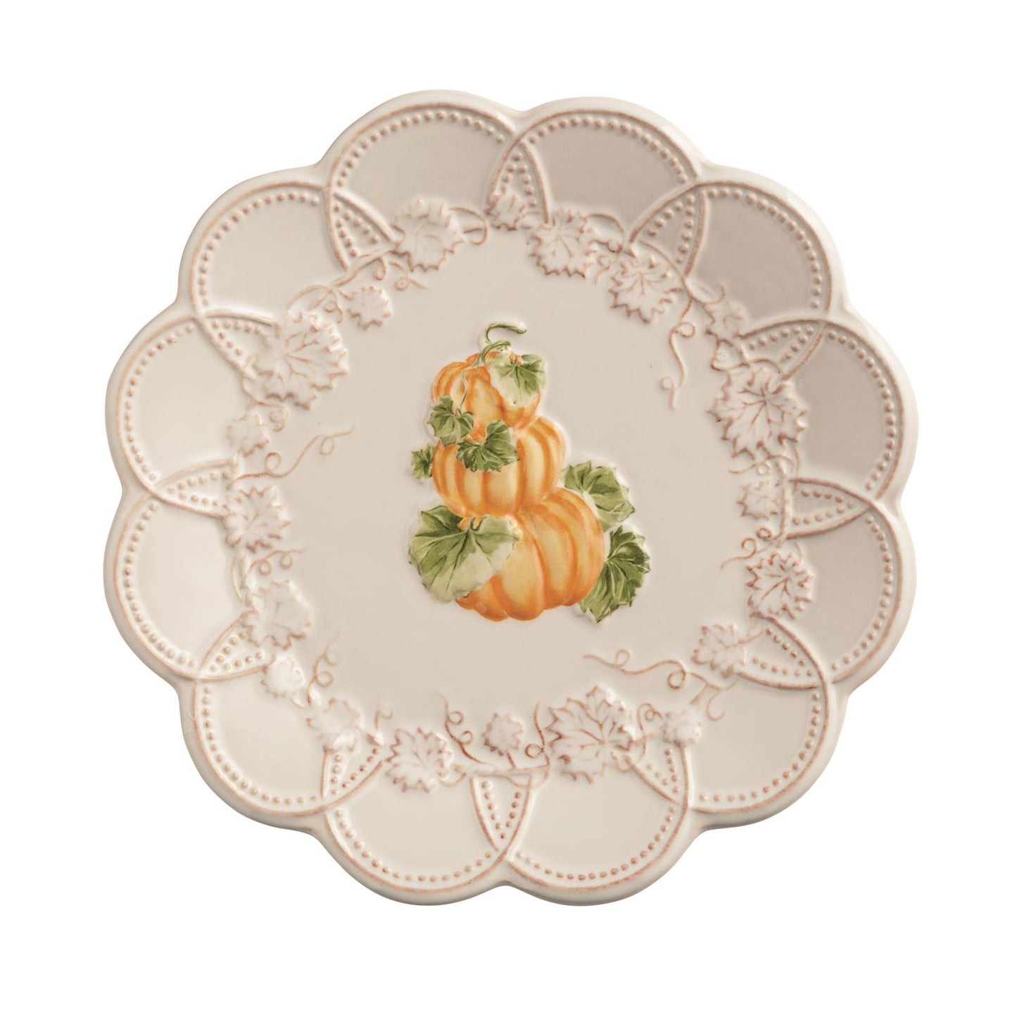 Mud Pie Gather Scallop Salad Plates