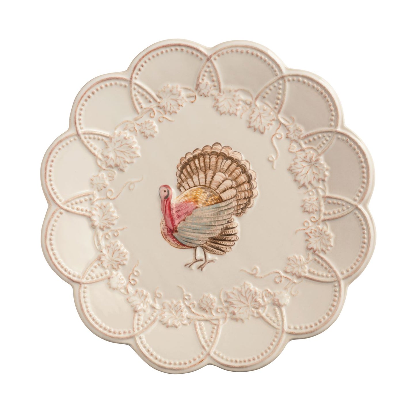 Mud Pie Gather Scallop Salad Plates