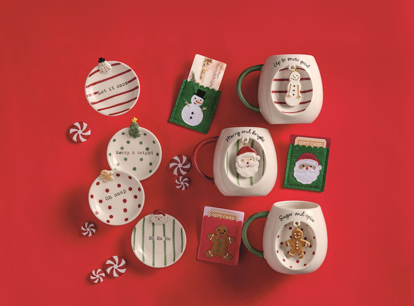 Mud Pie Charm Mug Gift Card Set