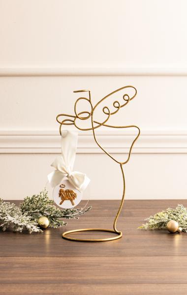 Mud Pie Gold Intaglio Ornaments