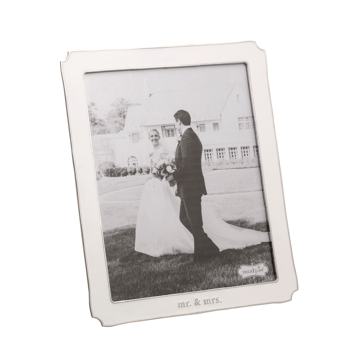 Mud Pie Mr. & Mrs. Enamel Frame