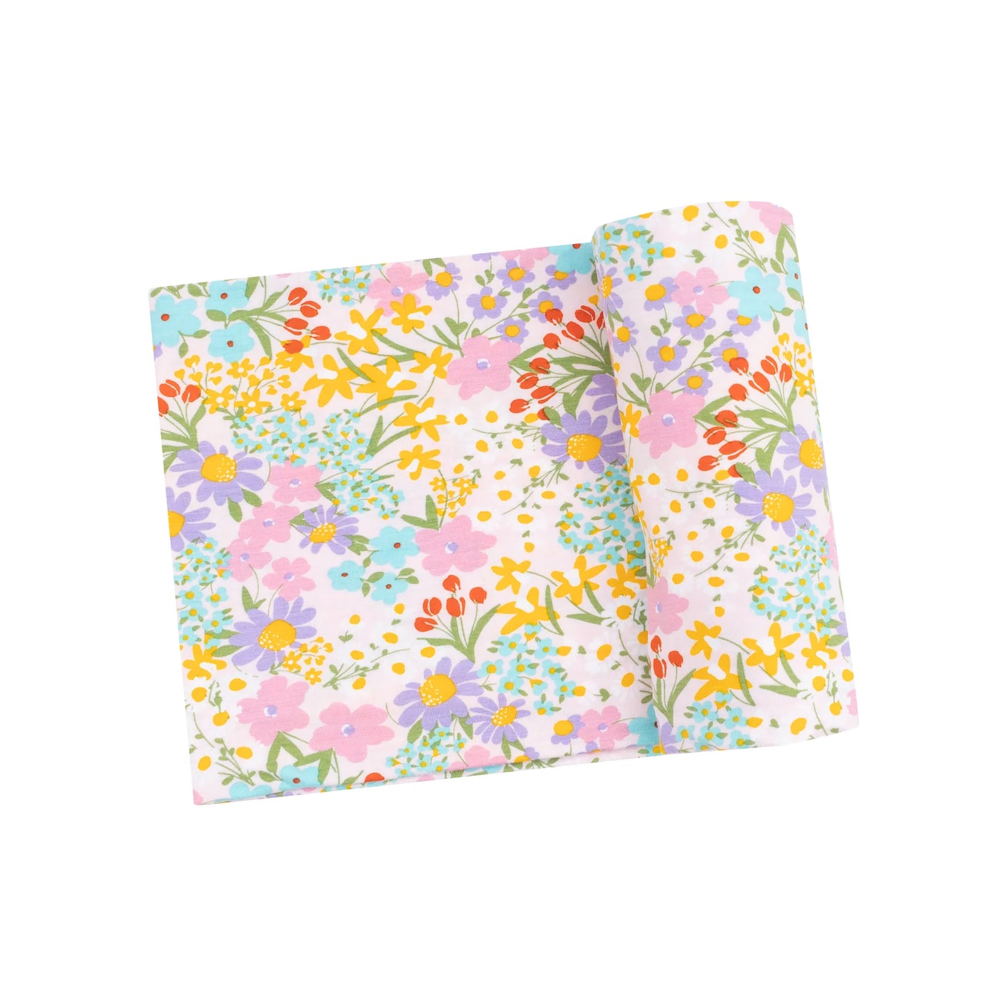 Angel Dear Amelia Floral Swaddle Blanket