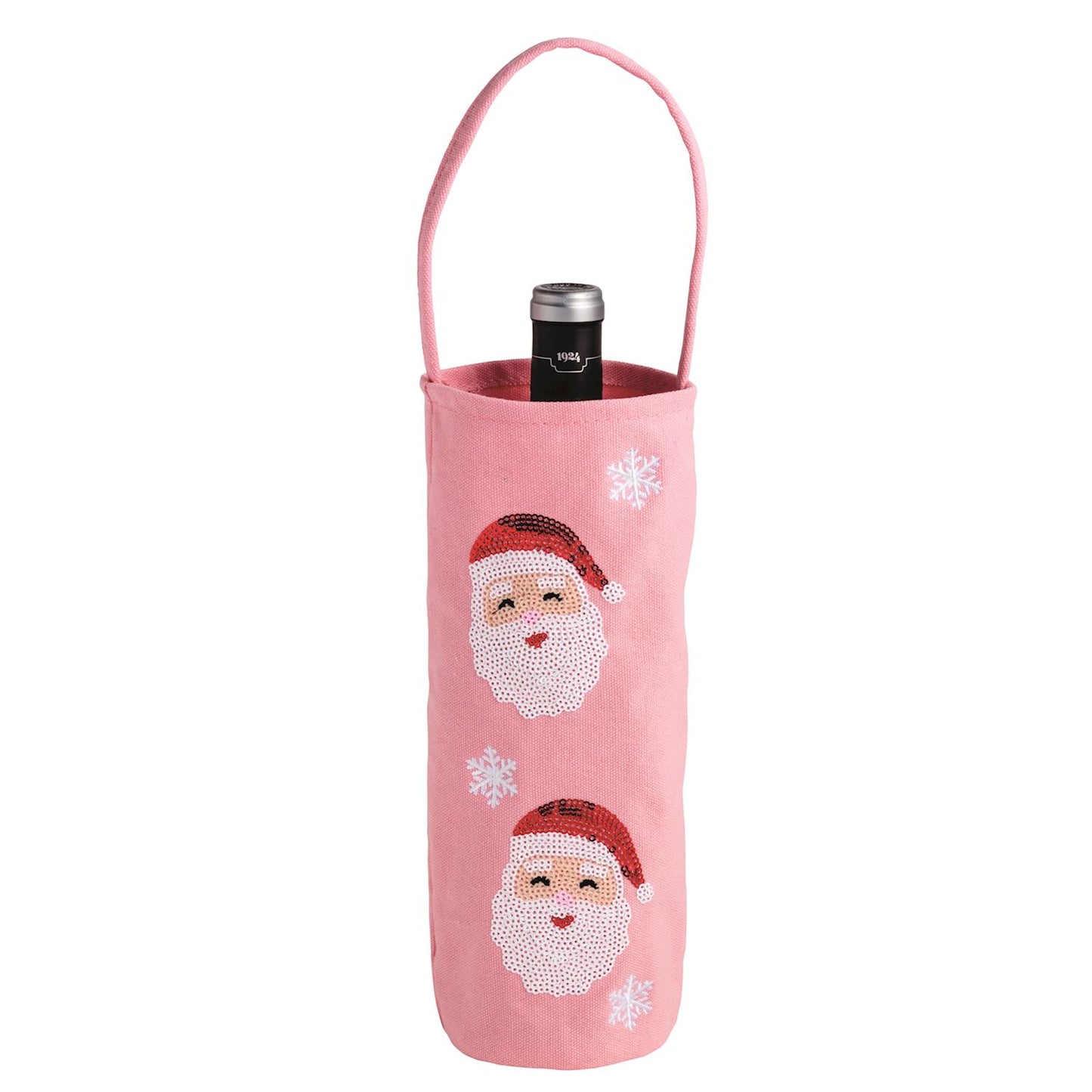 Mud Pie Sequin Wine Bag