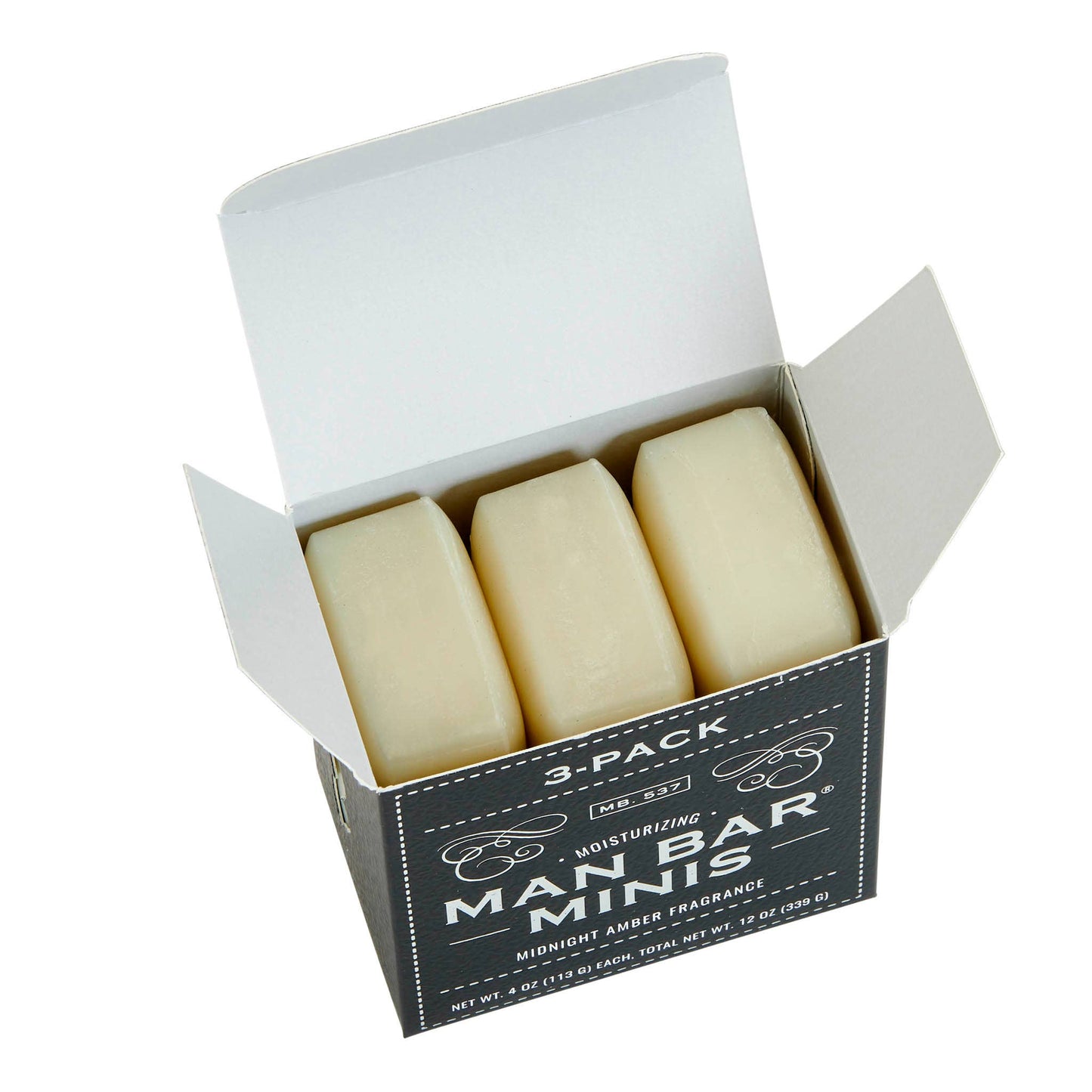 Man Bar Miniature 3pc Gift Set - Midnight Amber