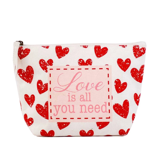 Love Is All You Need Cosmetic Bag