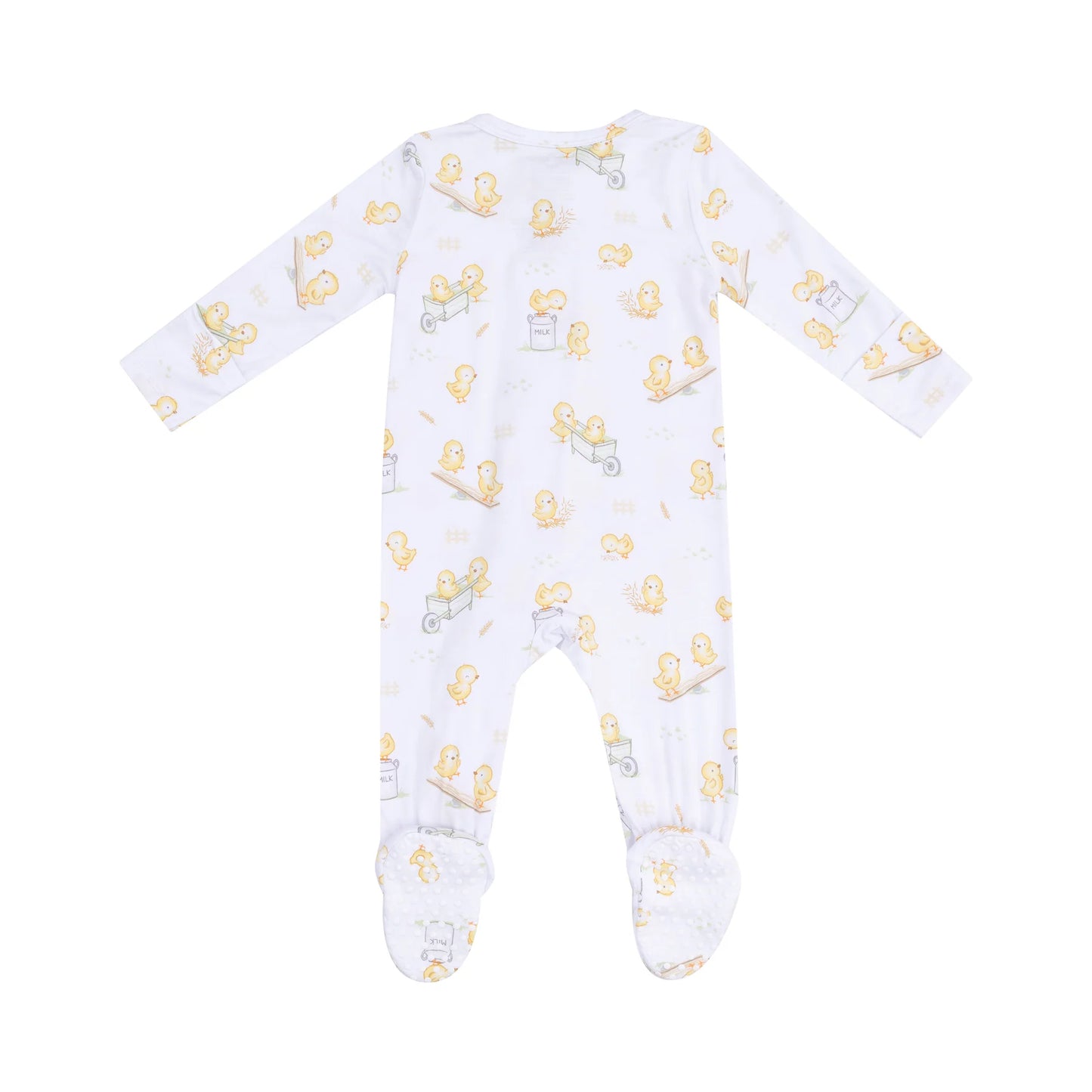 Angel Dear Baby Chicks 2-Way Zipper Footie