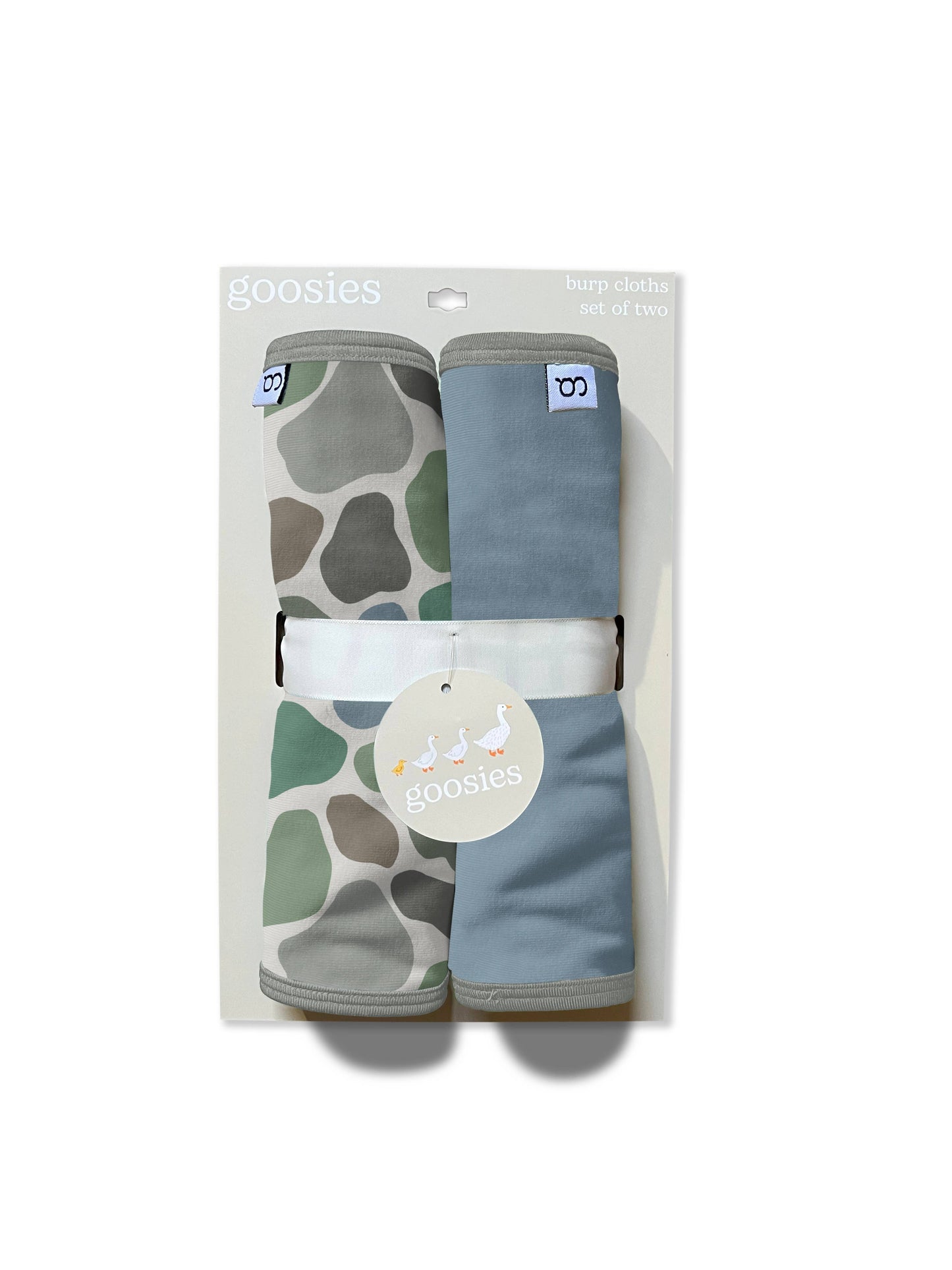 Pebble Camo Burp Cloth Set