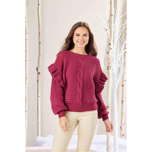 Mud Pie Willow Ruffle Sweater