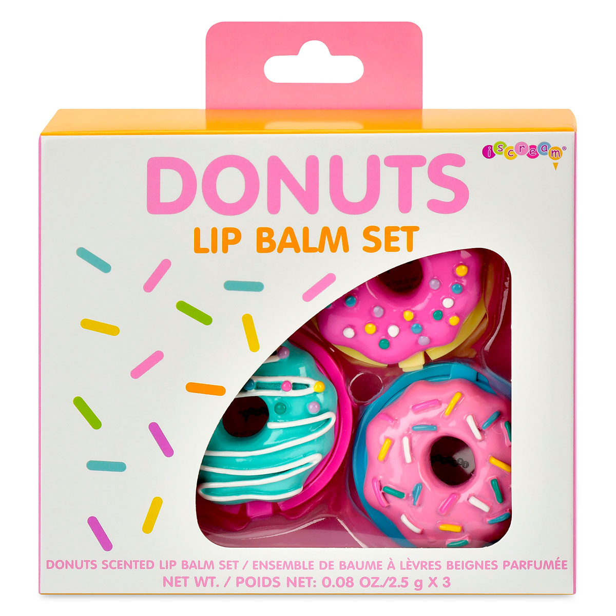 Donuts Lip Balm Trio Set
