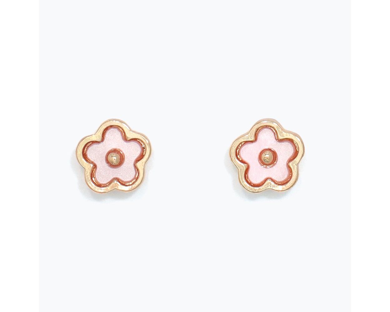 Cuties Blush Pink Flowers Earrings