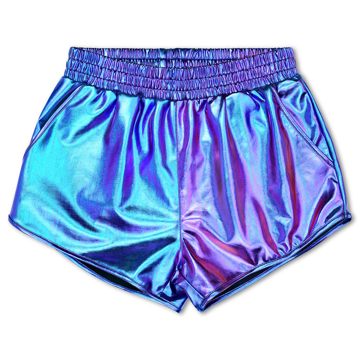 Youth Iridescent Metallic Shorts