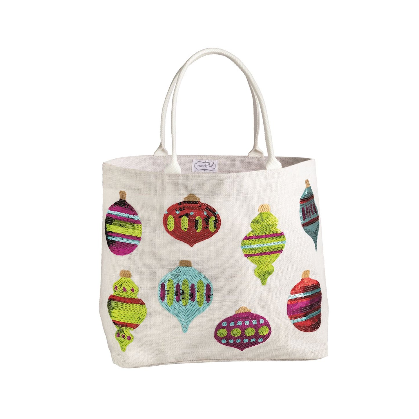 Mud Pie Holiday Sparkle Totes
