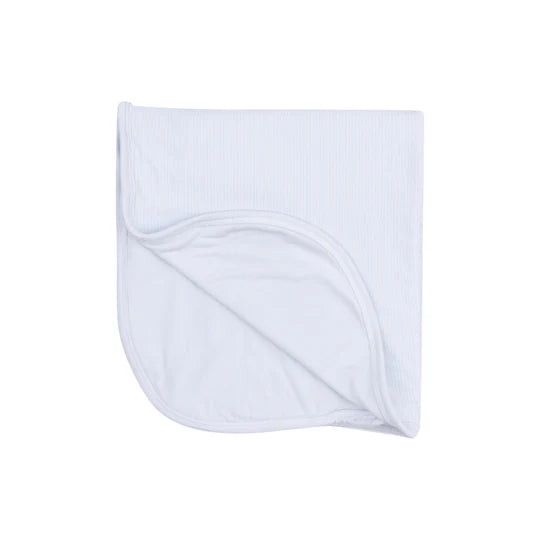 Angel Dear Classic Blue Stripe Blanket