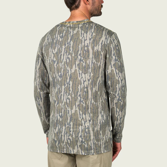 Mossy Oak Bottomland Long Sleeve Buxton Tech Crew
