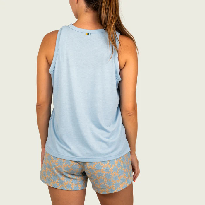 Women's Cloud Heather Buxton Tech Tank