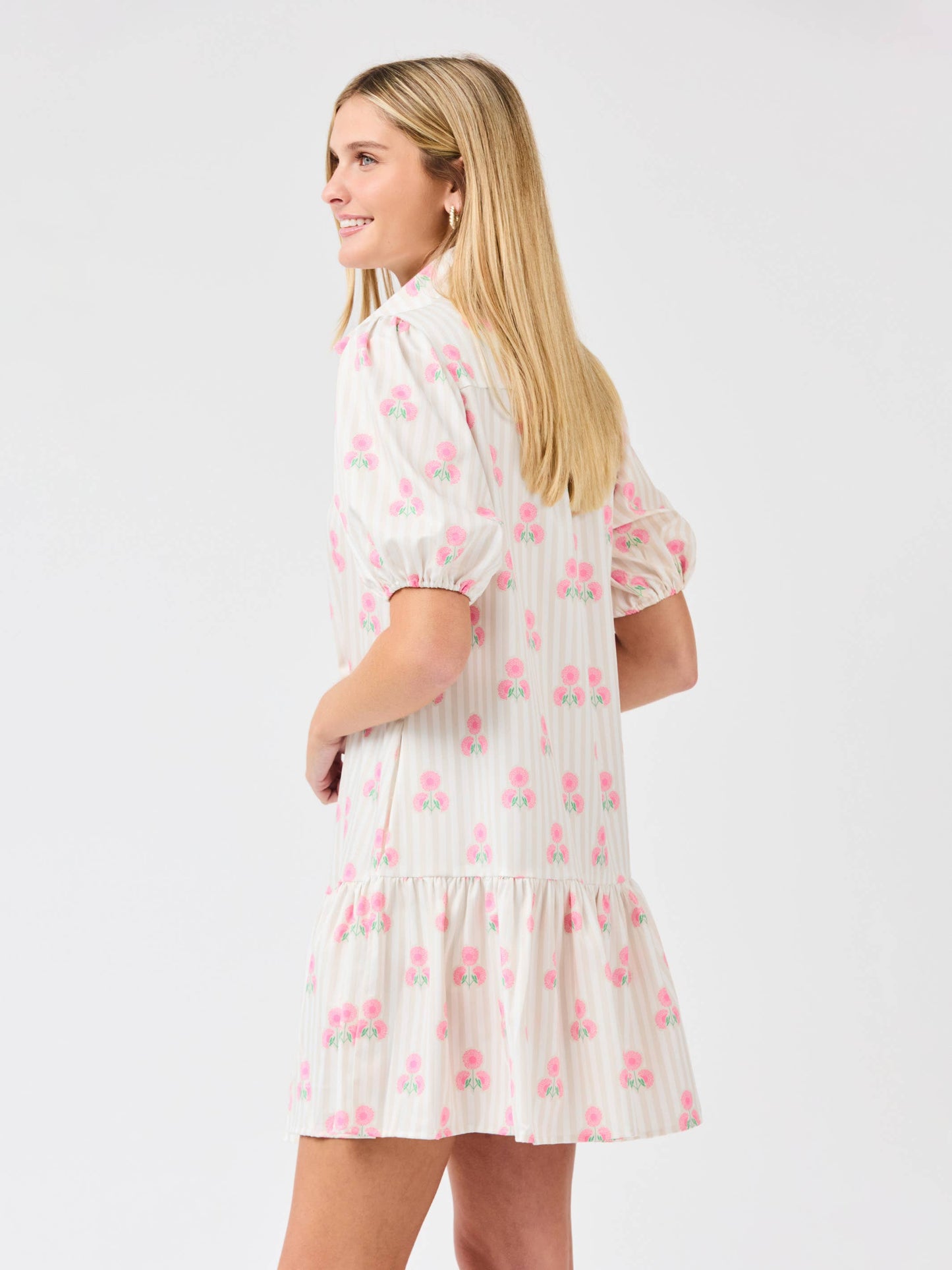 Sweetbriar Stripe Pink Nancy Dress