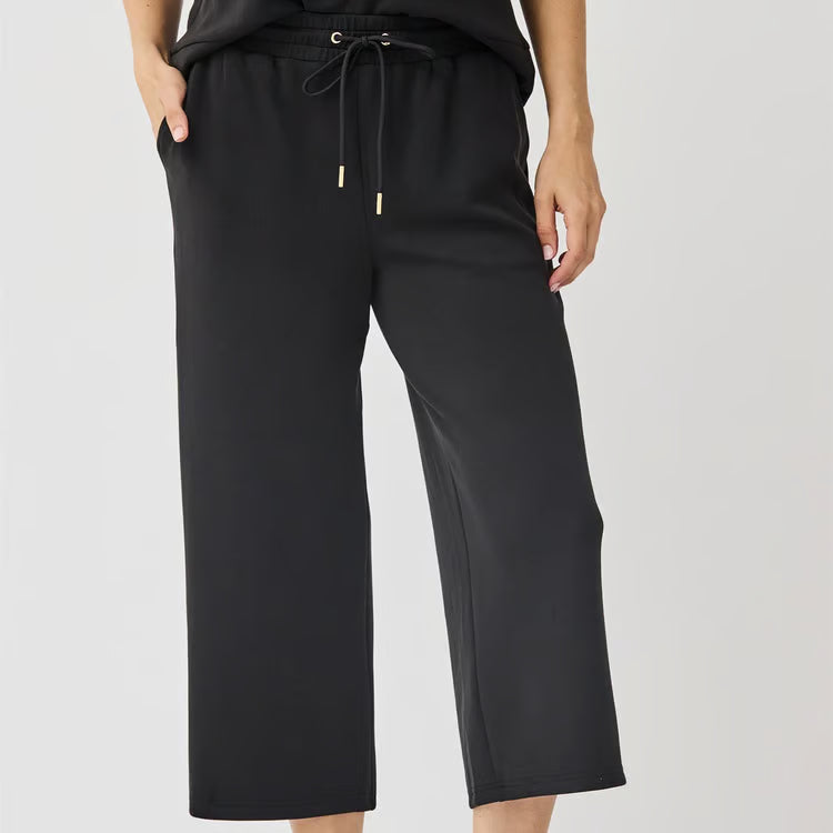 Black Sabrina Wide Leg Pants