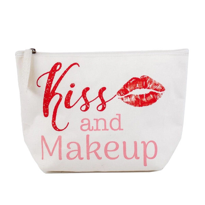 Kiss & Makeup Cosmetic Bag