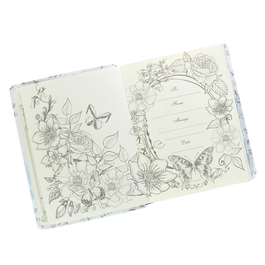 Purple Print Faux Leather KJV My Promise Bible