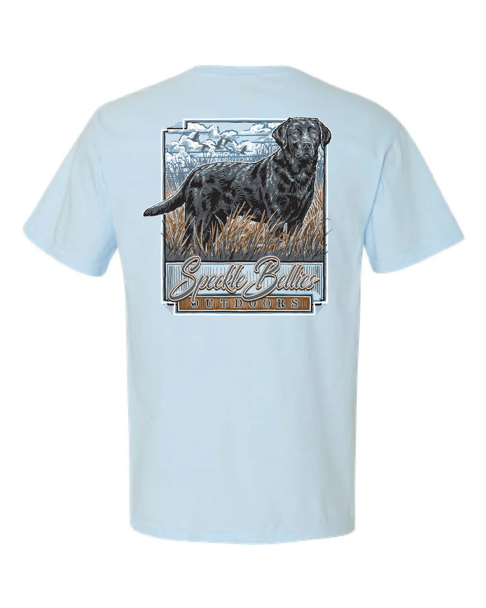 Chambray Black Lab Short Sleeve
