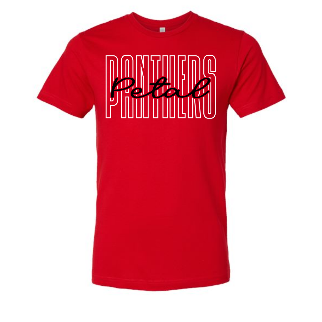 Petal Panthers Design #12 - Red