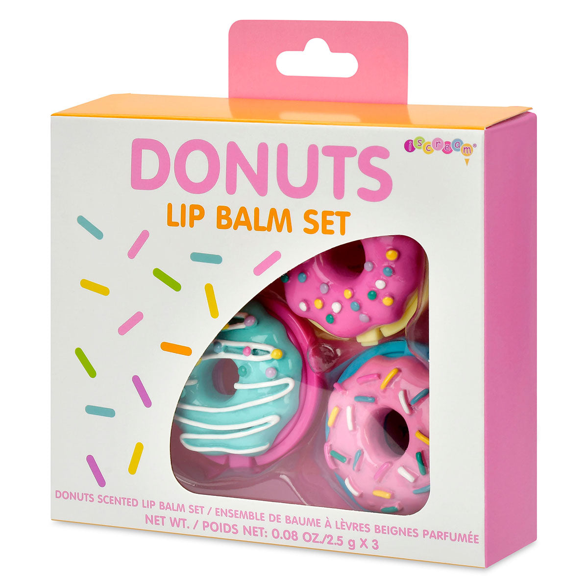 Donuts Lip Balm Trio Set