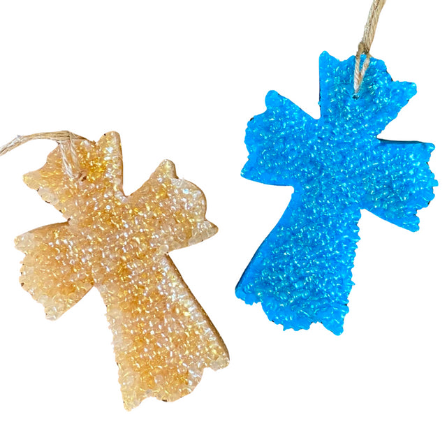 Fancy Cross Car Freshie