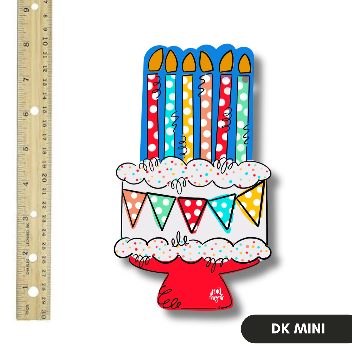 Birthday Cake Mini by DK Designs Georgia