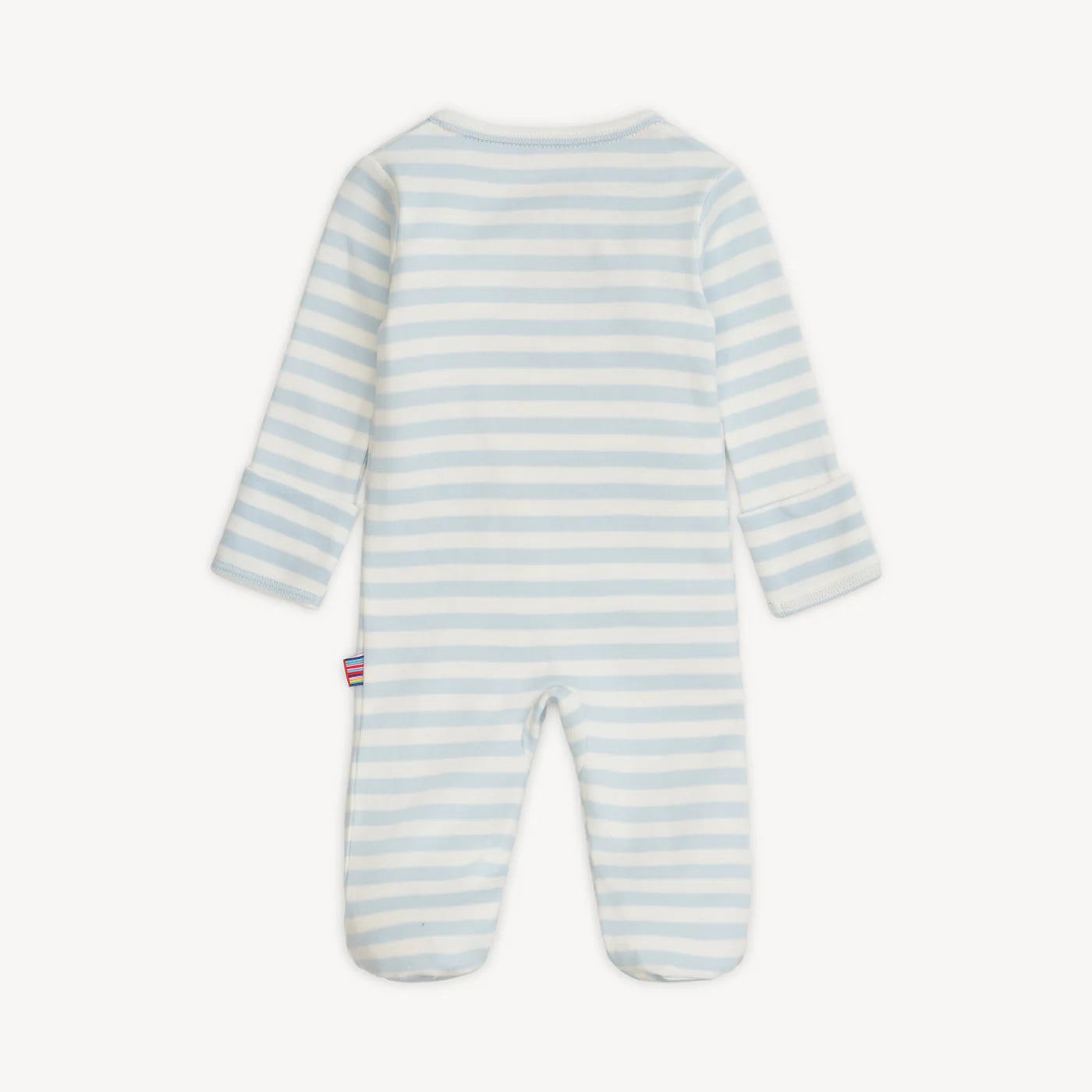 Magnetic Me Blue Stripe Footie