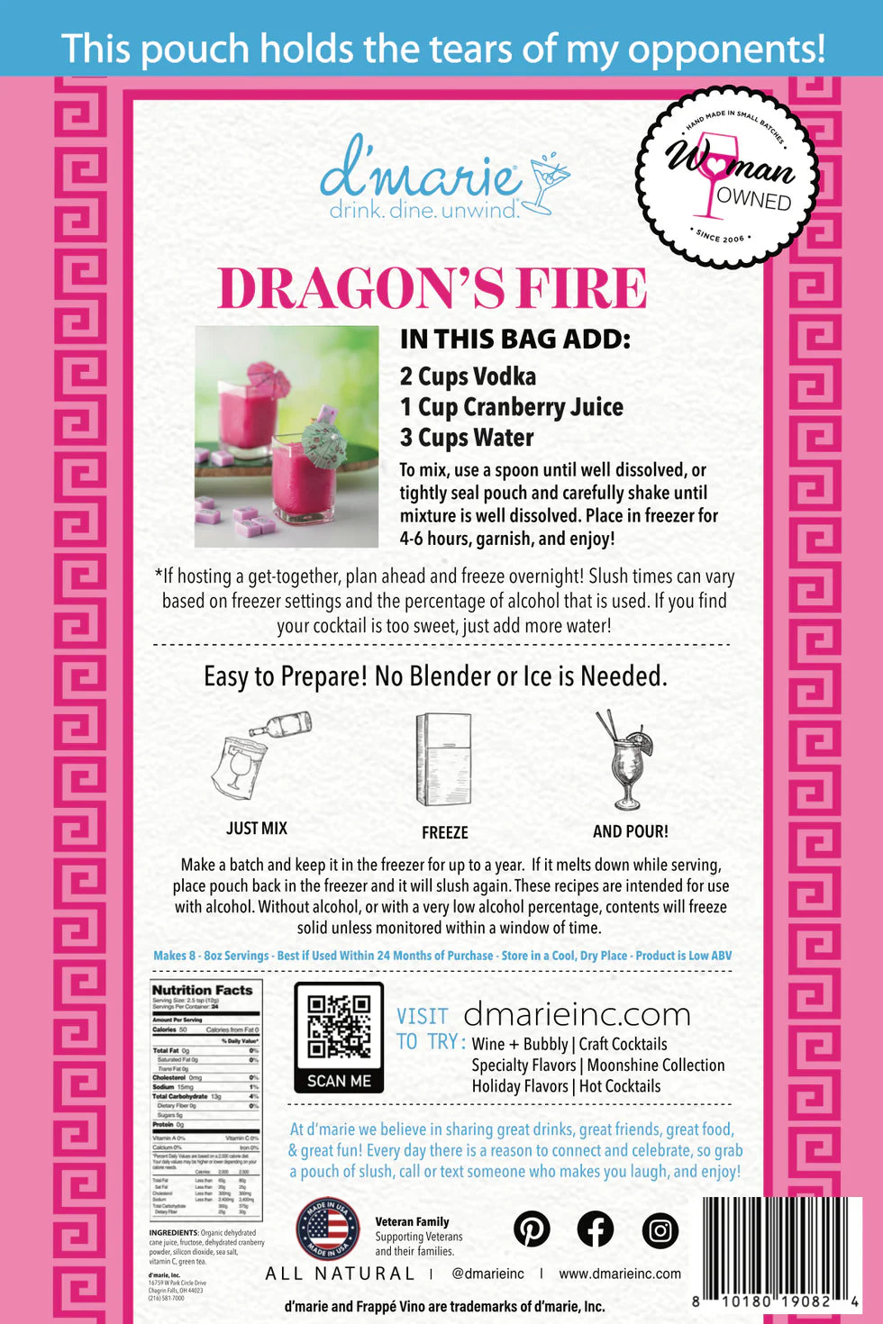 Dragon's Fire Slush Mix