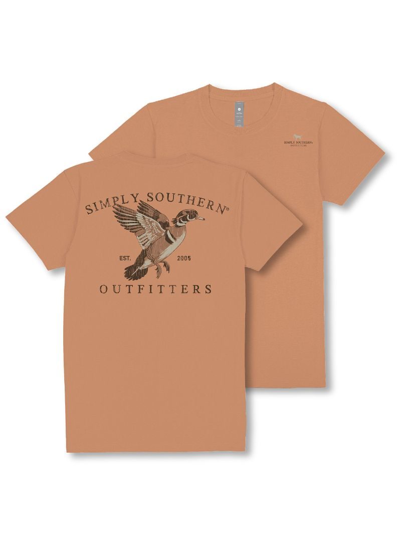 Boy's Chestnut Wood Duck Tee