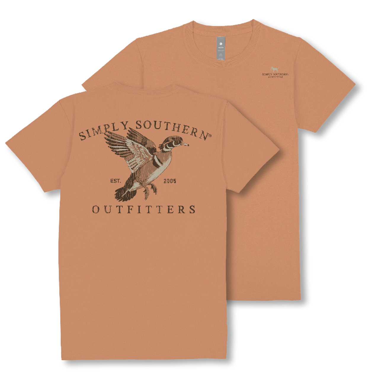 Men's Chestnut Wood Duck Tee