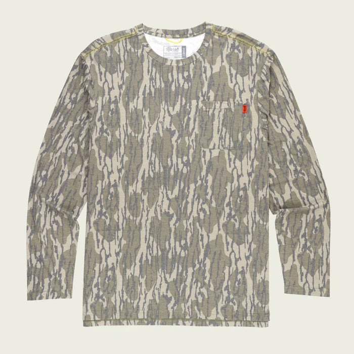 Mossy Oak Bottomland Long Sleeve Buxton Tech Crew