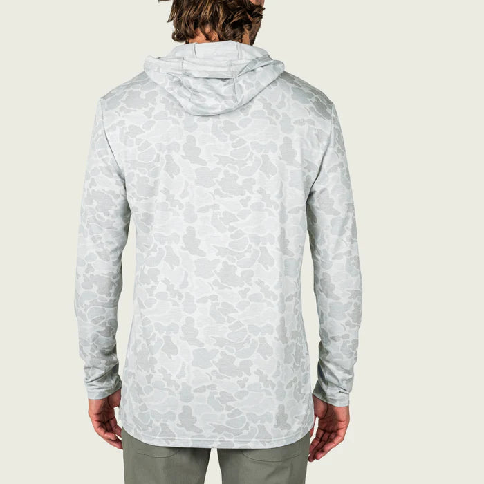 Gray Mallard Camo Buxton Tech Hoodie