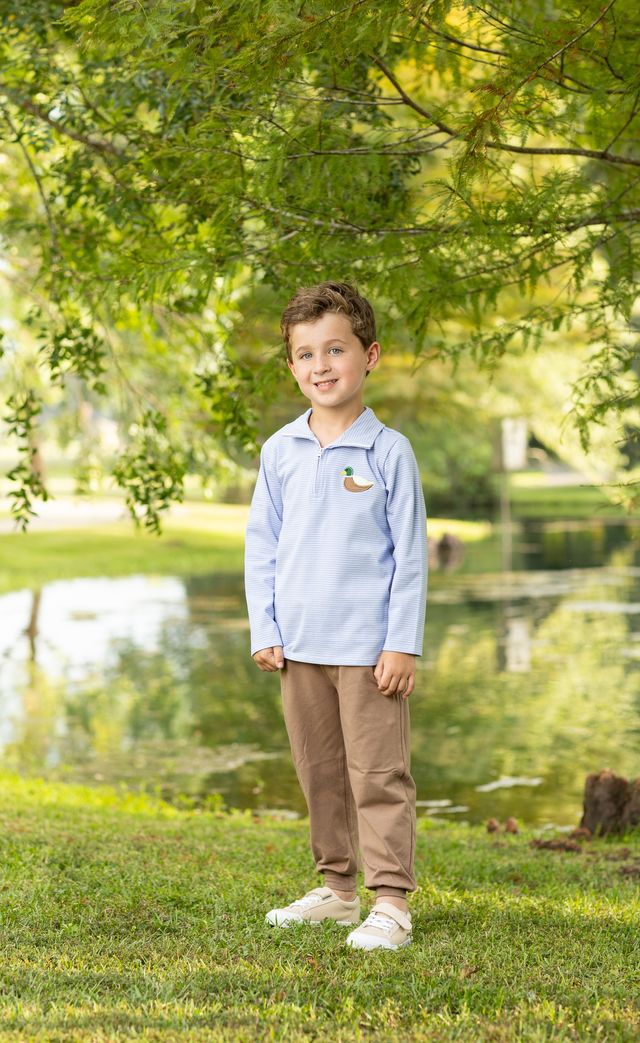 Trotter Street Mallard 1/4 Zip Pullover