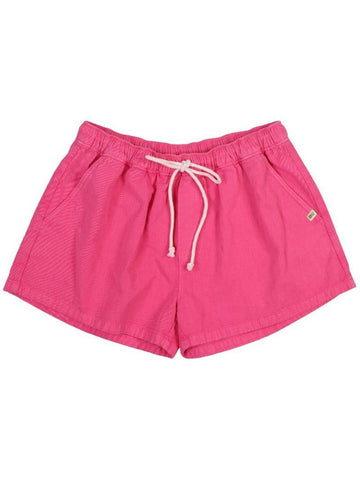 Hot Pink Everyday Tie Shorts