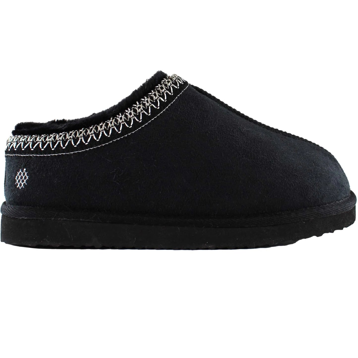 Black Dupe Slippers