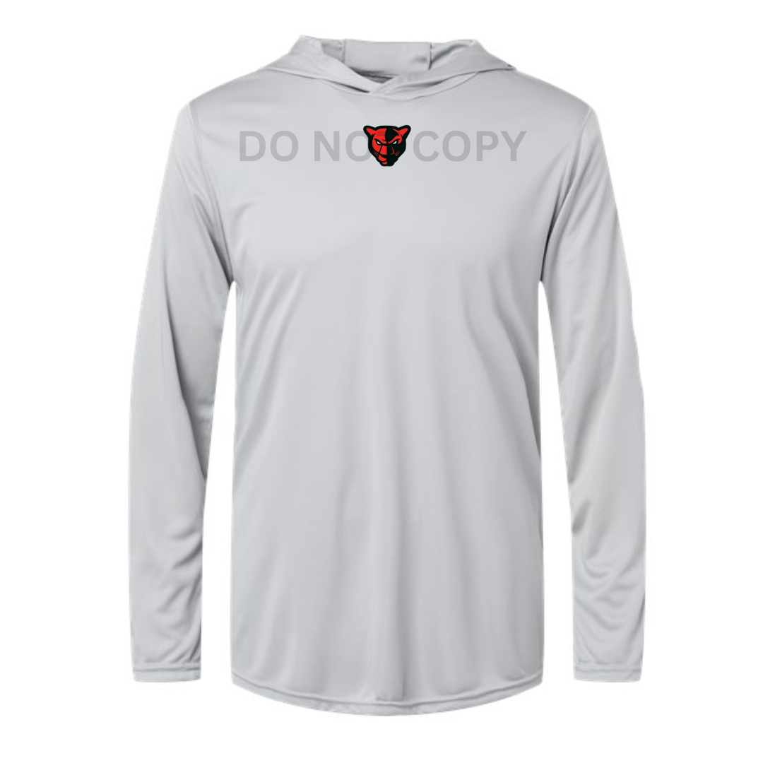 Silver Mini Panther Logo Drifit Long Sleeve