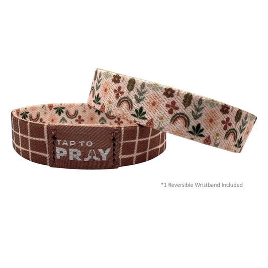 Tap To Pray™ Wristbands - Prairie & Plaid