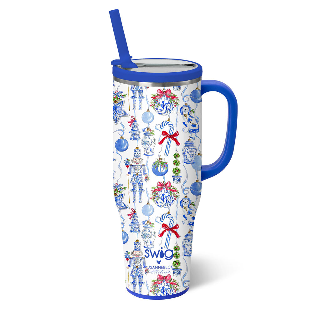 Swig Chinoiserie Ornaments 40 oz. Mega Mug