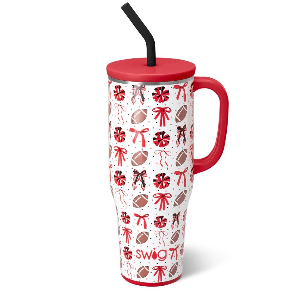 Swig Red + Black We’ve Got Spirit 40 oz Mega Mug