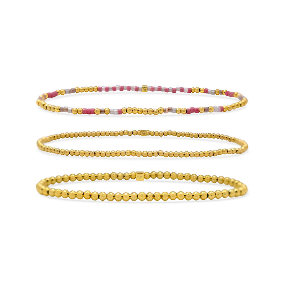 Gold I am Enough - Sentimental Stackers