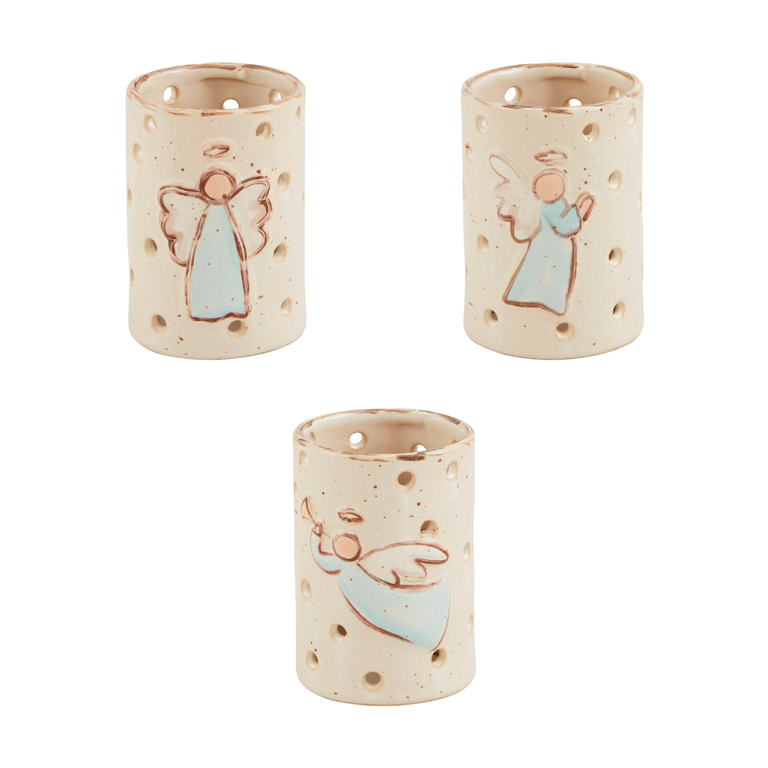 Mud Pie Farmhouse Angel Votives