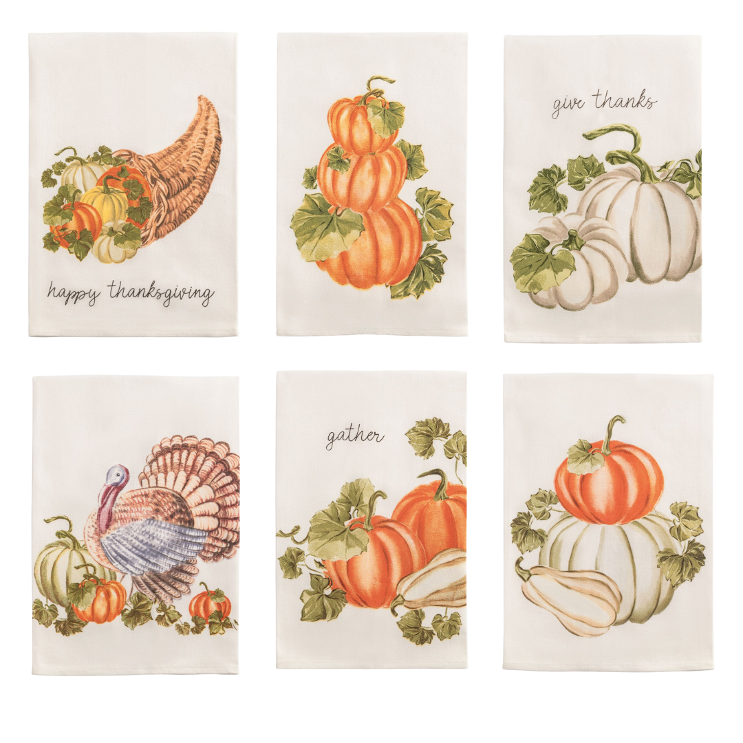 Mud Pie Watercolor Gather Towels