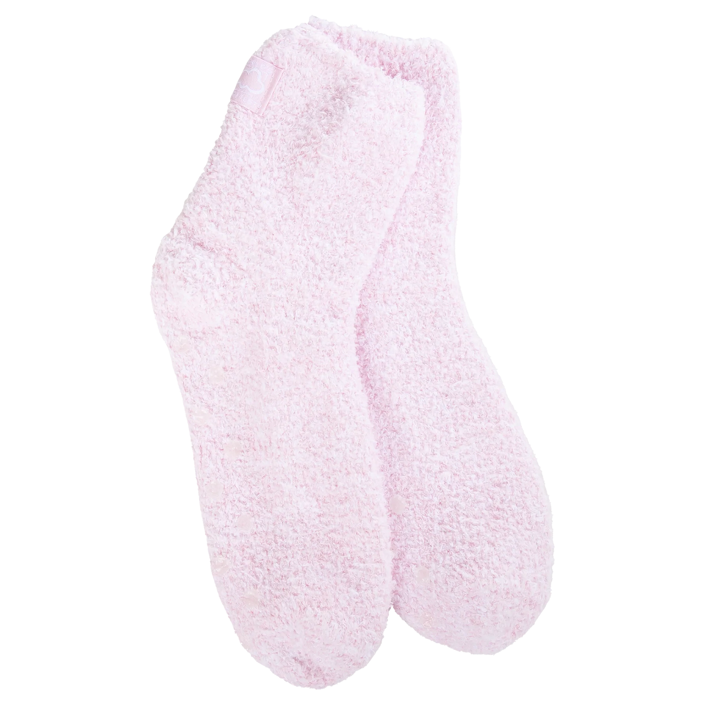 Cozy Quarter w/ Grippers - Orchid Pink