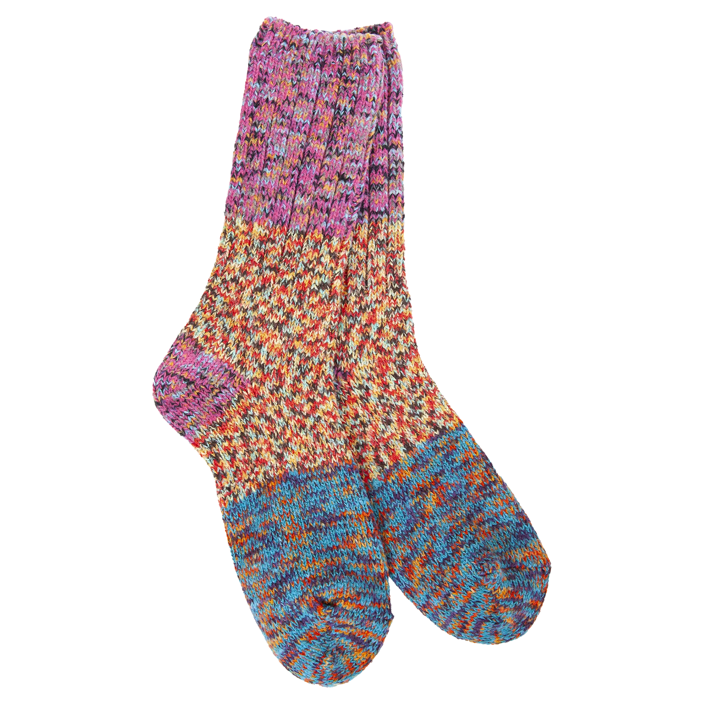 Weekend Colorblock Ragg Crew - Fiesta Multi