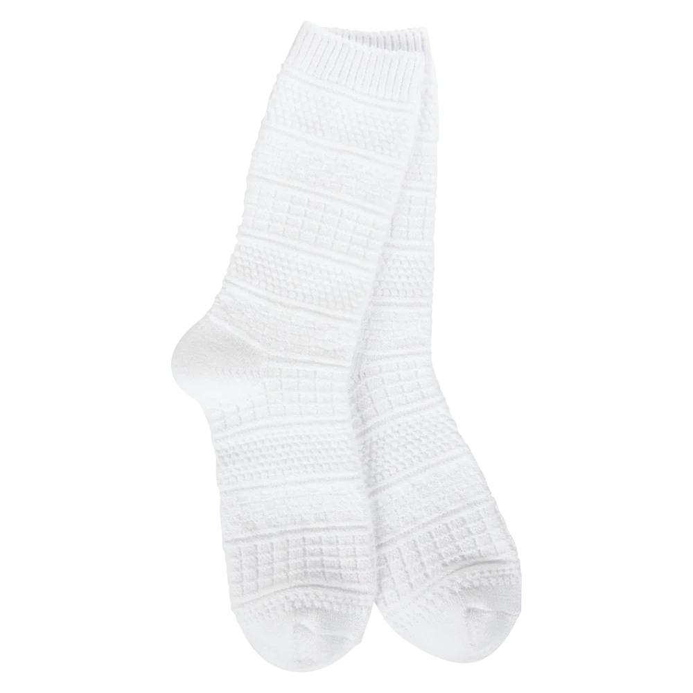 Weekend Basket Crew - White